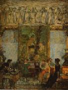 Edouard Vuillard The Library USA oil painting artist